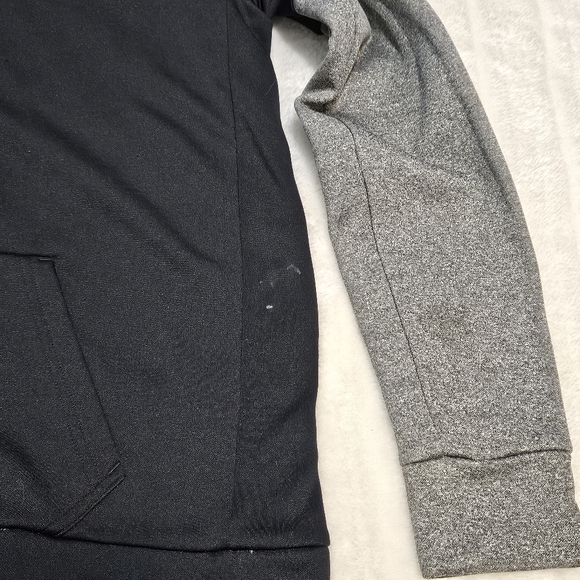 Nike Dri Fit Black, Grey, Neon Green Zipup Sweater - Picture 12 of 14